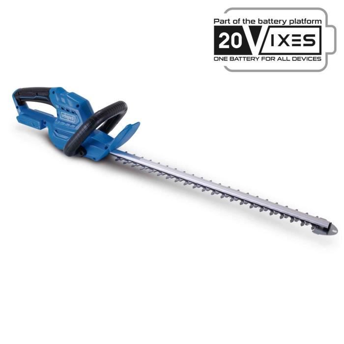 Tagliasiepi a batteria SCHEPPACH C-HT570-X - 20V IXES - Lunghezza taglio 51 cm - senza batteria né caricabatterie