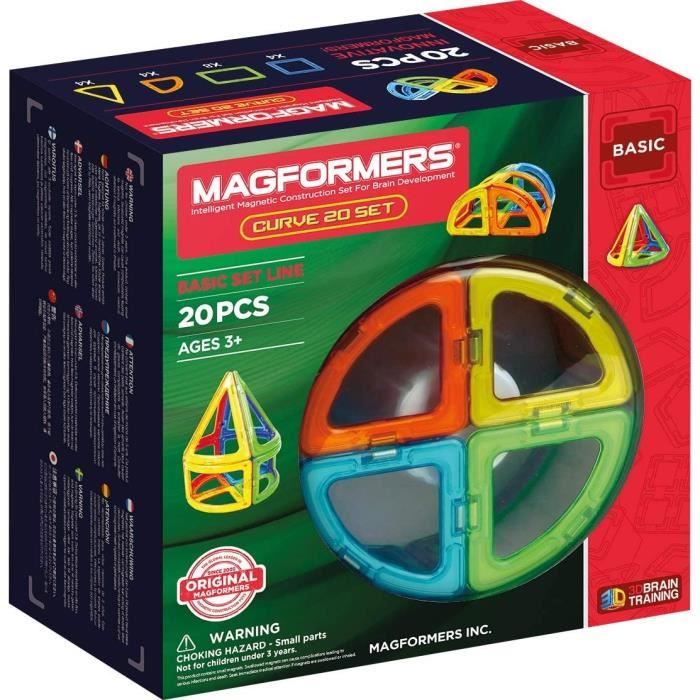 Curve 20 pieces Magformers