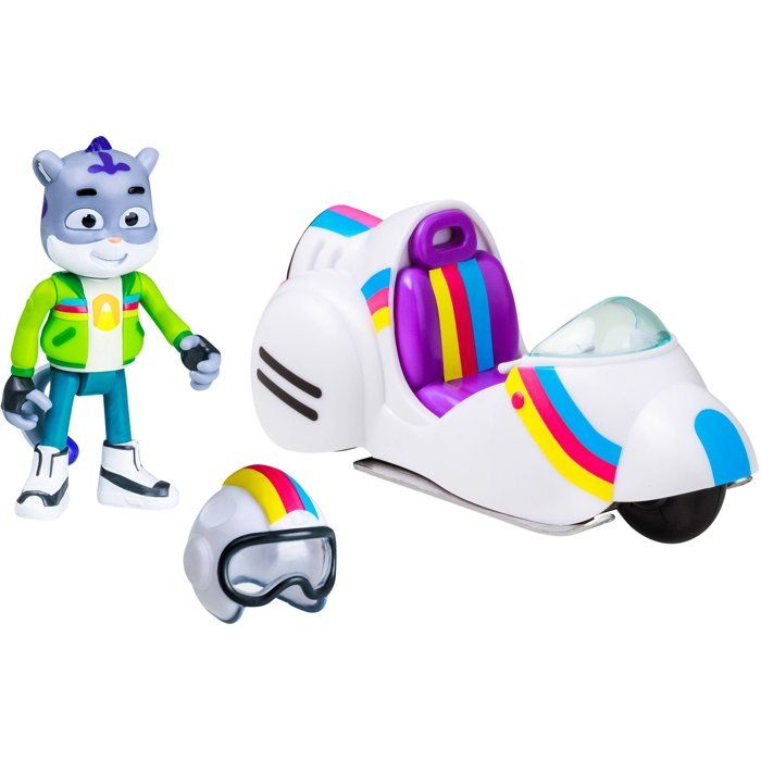 Figurine Moto Tout-Terrain - Enquêtes Sauvages par BANDAI