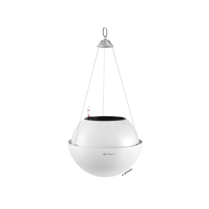 Jardiniere - BOLA color 32 - Kit complet - Blanc - 3 L - LECHUZA