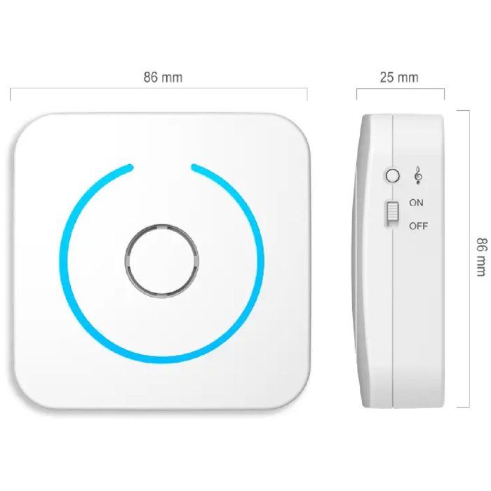 Image secondaire de Carillon sans fil KYF - 300 mètres de portée avec 60 mélodies