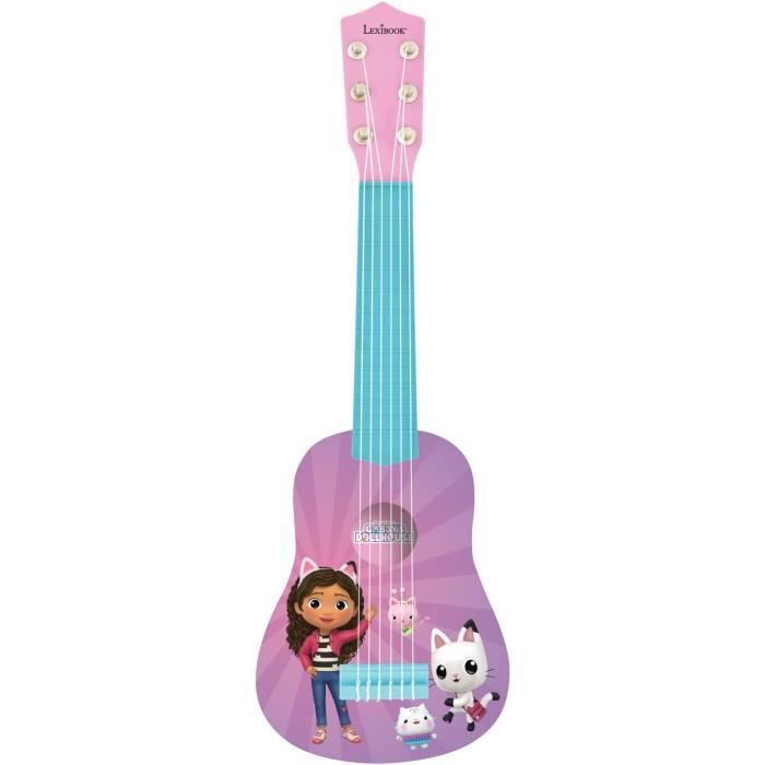 Lexibook - My First Guitar Gabby and the Magic House - 53cm - Learning guide included