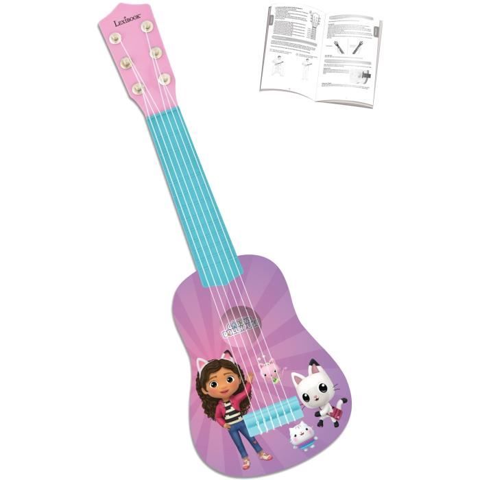 Image secondaire de Lexibook - Ma Premiere Guitare Gabby et la maison magique - 53cm - Guide d'apprentissage inclus