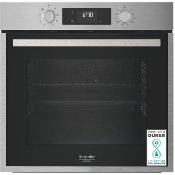 Four encastrable Hotpoint HAO455CX en inox - 71 L avec nettoyage catalytique