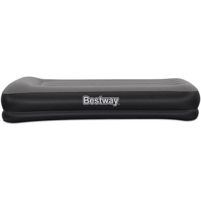 Image secondaire de Matelas gonflable - BESTWAY - 671BT - Tritech Twin - 1 personne, pompe USB intégrée, 1,91 m x 97 cm x 36 cm