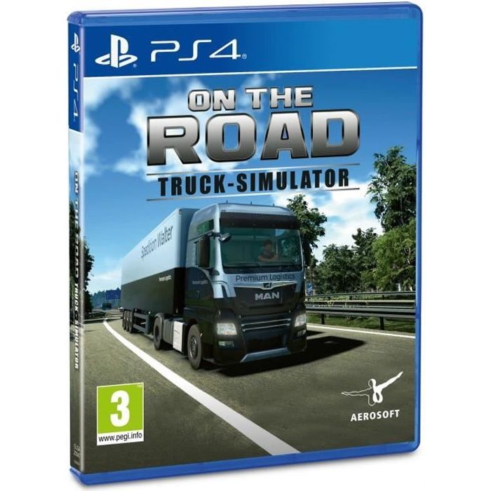 On the Road Truck Simulator Jeu PS4