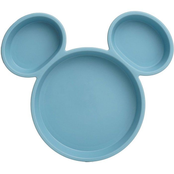 Assiette Silhouette Mickey pour Repas Ludiques