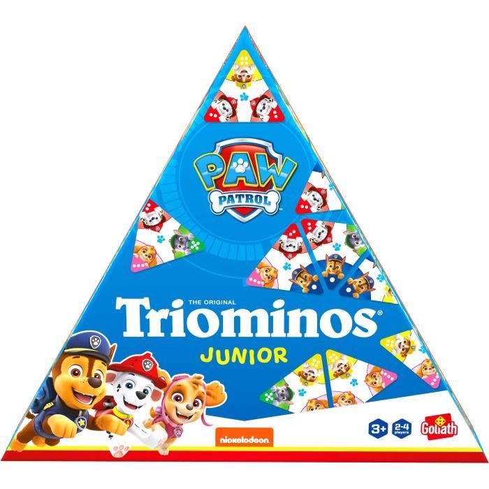 Board game - GOLIATH - Triominos Junior Pat'Patrouille - Triangular dominoes for 3 year olds