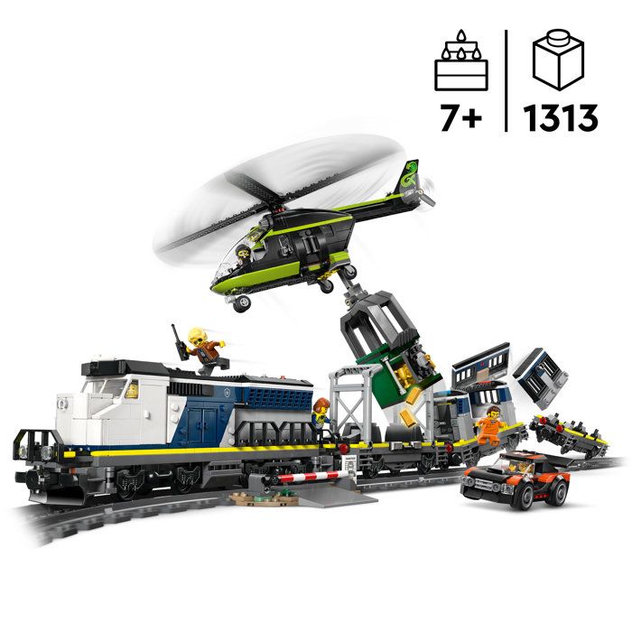 Image secondaire de LEGO City - Le Braquage du Train de Police avec Minifigurines