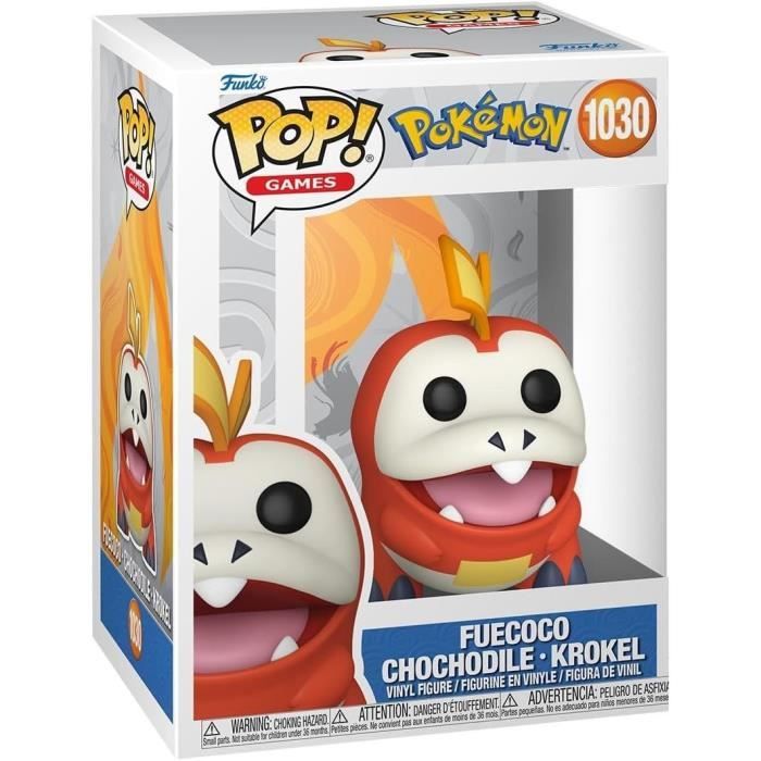Figurine Funko Pop! Pokémon Chocodile - 9 cm en Vinyle