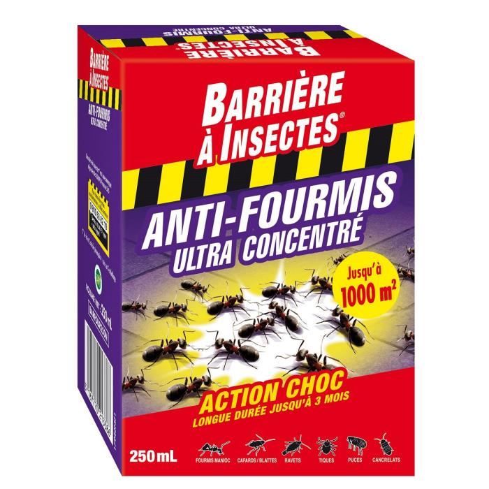 BARRIERE A INSECTES Anti-fourmis concentré - 250 ml