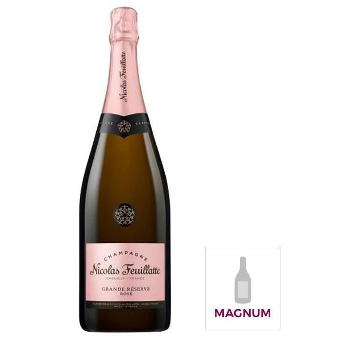Champagne Nicolas Feuillatte Grande Réserve Rosé - Magnum 1,5L