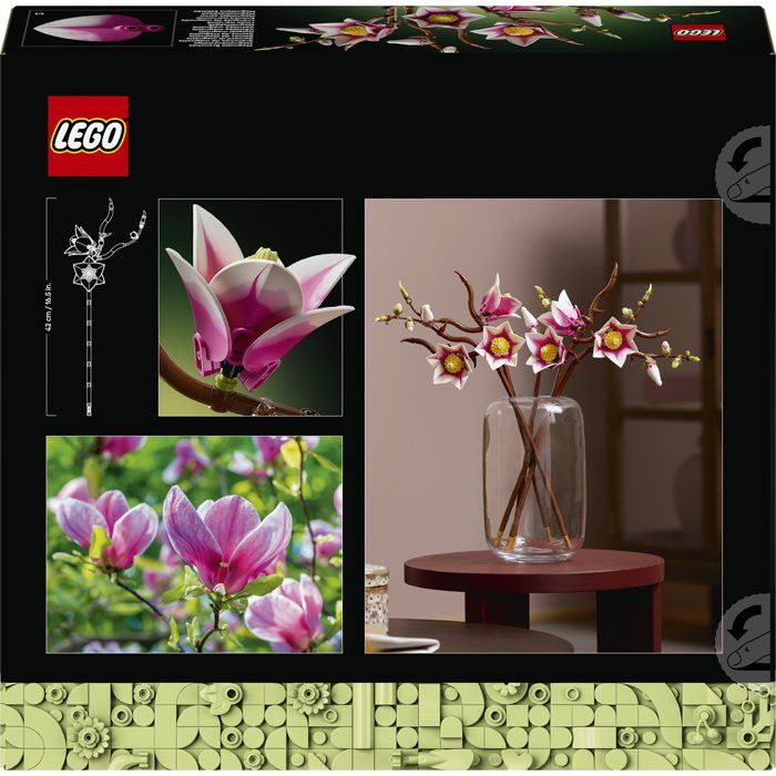 Image secondaire de Set de Construction Branches de Magnolia LEGO Botanicals pour Adultes