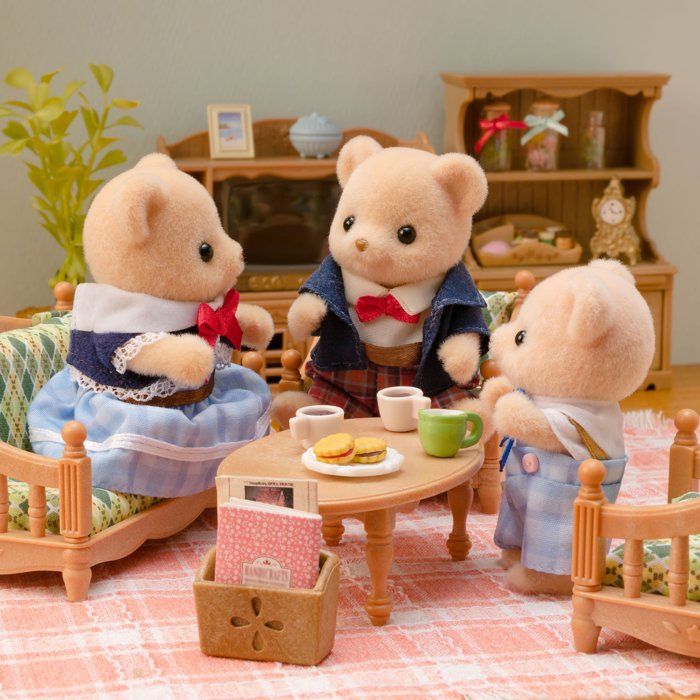 Image secondaire de La Famille Ours Biscuit - Figurines Miniatures Sylvanian Families