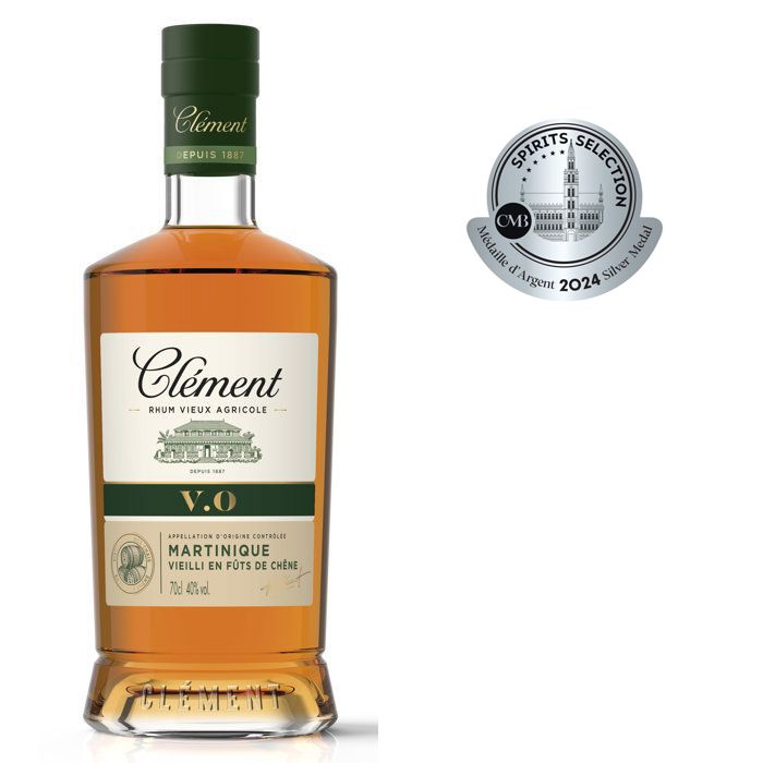 Rhum Cl�ment VO - Rhum agricole vieux - 40%vol - 70cl