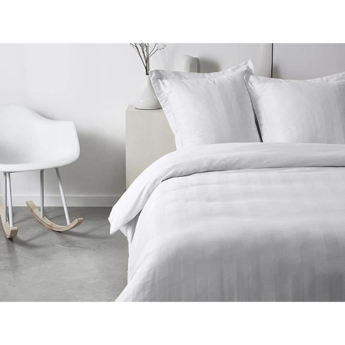 Oggi Prestige Today Blalate - 220 x 240 cm - 2 persone - 100% di raso di cotone - gesso