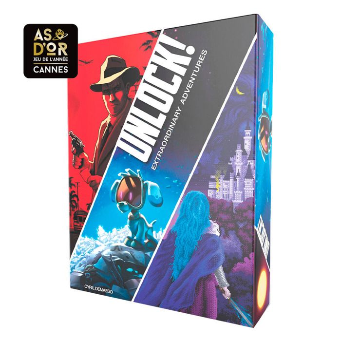 Unlock 11 - Extraordinary Adventures - French Version - 1 to 6 players - Ages 10 and up