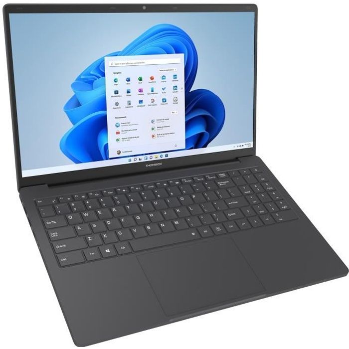PC Portable Ultrabook - THOMSON - 15,6 FHD - Intel Core i5 - RAM 16Go - Stockage 512Go SSD - Windows 11 - AZERTY