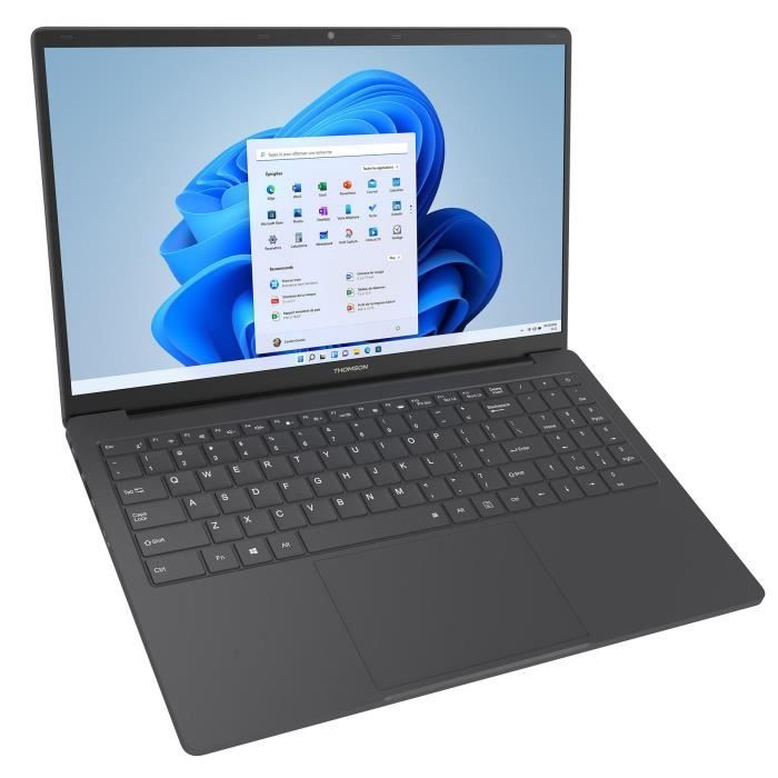PC Portable Ultrabook - THOMSON - 15,6 FHD - Intel Core i5 - RAM 8Go - Stockage 512Go SSD - Windows 11 - AZERTY