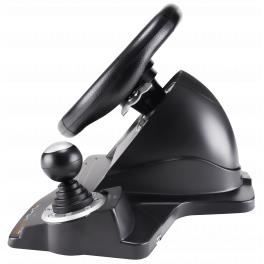 Volant de course avec pédalier - SUBSONIC - GS500 - Compatible PS4, Xbox One, PC, PS3