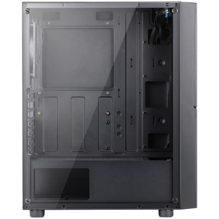 ABKONCORE C700 Noir - Boitier sans alimentation - Moyen tour - Format ATX