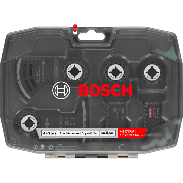 Image secondaire de Coffret de Lames Oscillantes pour Électriciens et Plaquistes - 5 Pièces BOSCH PROFESSIONAL