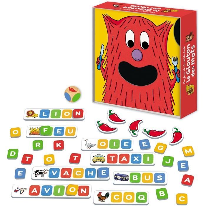 Image secondaire de Le glouton des mots - Jeu des société - NATHAN - Des 4 ans