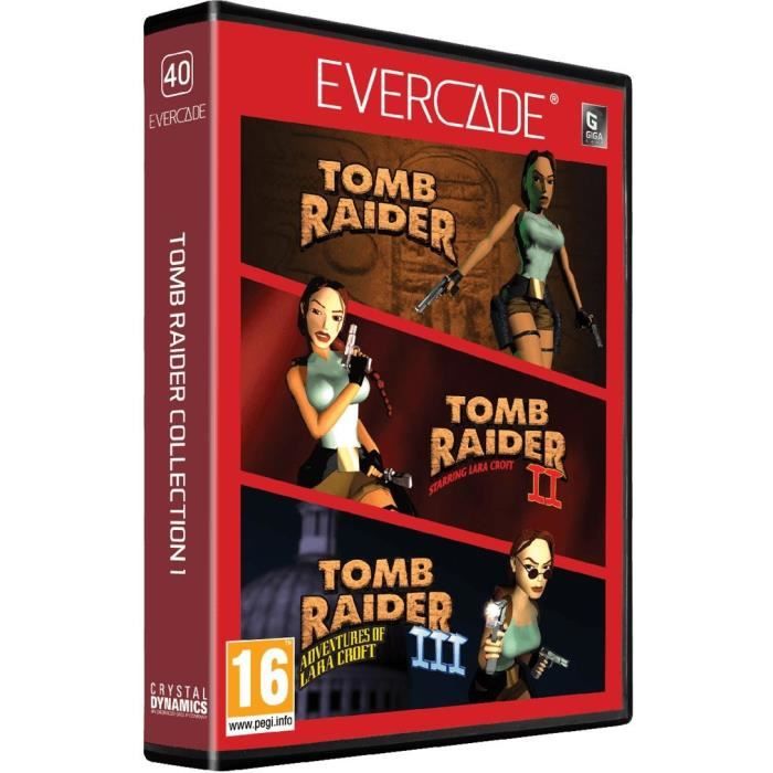 Tomb Raider Collection 1 - Cartuccia Evercade n°40 - Retrogaming
