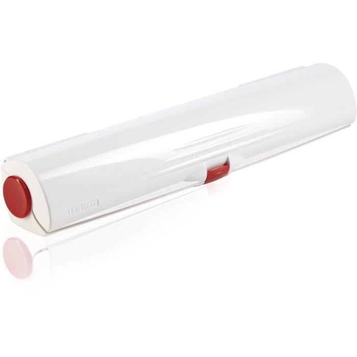 Distributore di taglierina per pellicole - LEIFHEIT - PERFECT CUT 23051 - Per rotoli da 33 cm - Bianco