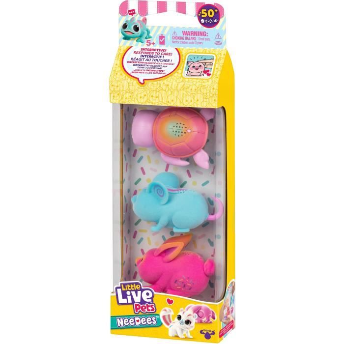 Image secondaire de Pack de 3 Needes - Little Live Pets - Série 2 - Animaux électroniques