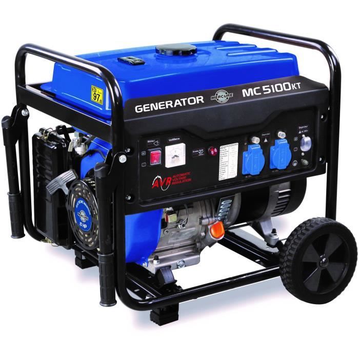 Image secondaire de Groupe Électrogène MERCURE MC5100KT 4500W - Puissance et Fiabilité