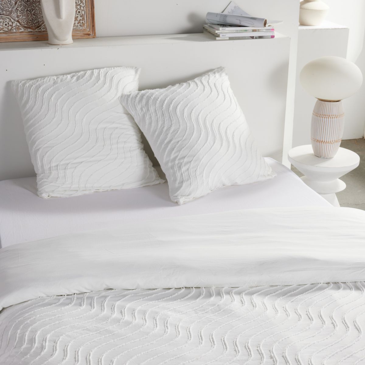 Image secondaire de Parure de lit Essential TODAY - Housse de couette 220x240 cm et taies d'oreiller