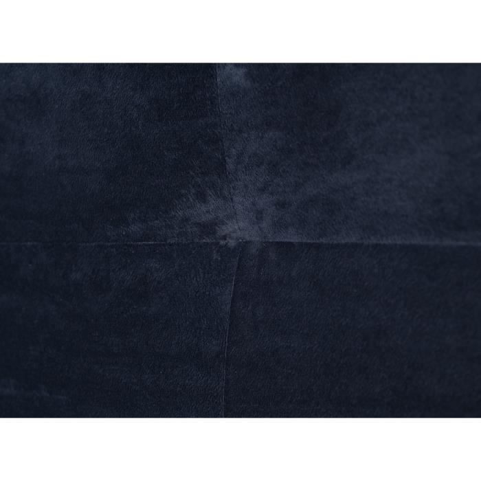Tete de lit HERA - Tissu Bleu Marine - Pour couchage 140 et 160 - 165 x 120 cm