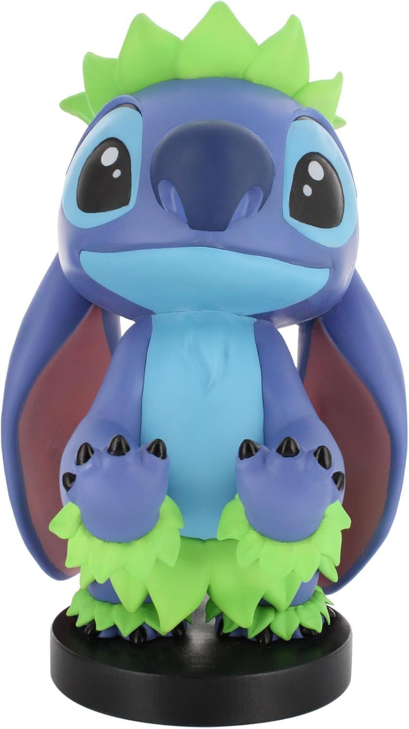 Figurine Disney Stitch Hula - Support Écouteurs et Smartphone - 20 cm