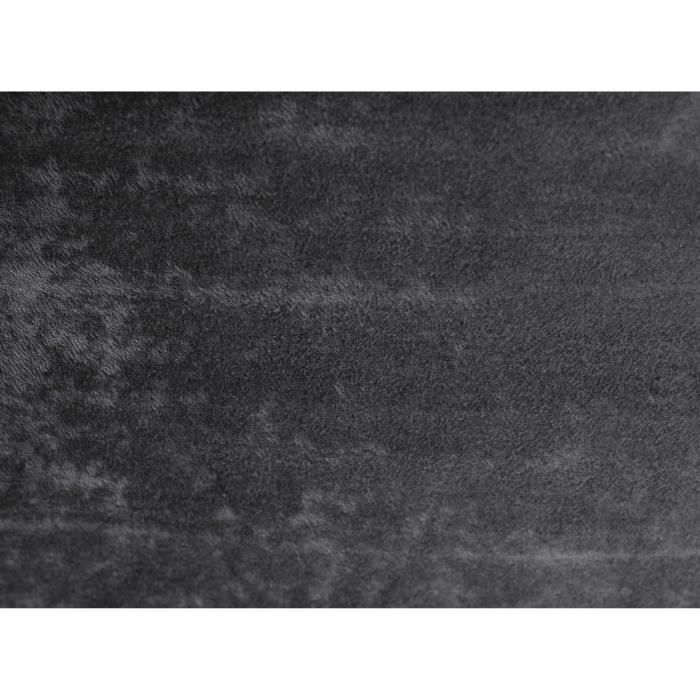 Tete de lit HERA - Velours Gris Vison - Pour couchage 140 et 160 - 165 x 120 cm