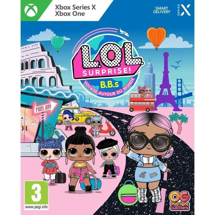 L.O.L. Surprise! B.B.s VOYAGE AUTOUR DU MONDE Jeu Xbox One et Xbox Series X