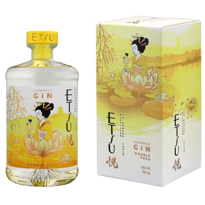 Etsu - Double Yuzu - Gin - Japon - 70cl - 43%