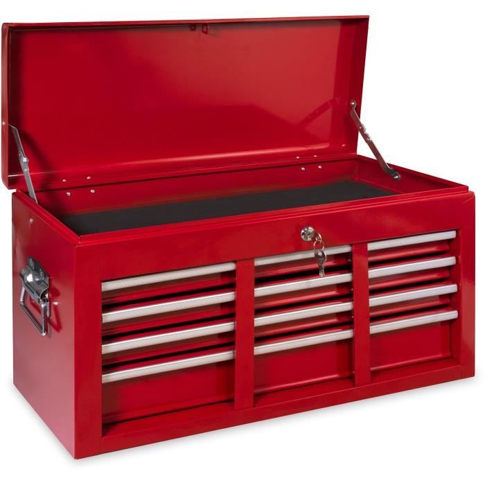 Caja de herramientas DEFPRO de 6 cajones con trampilla