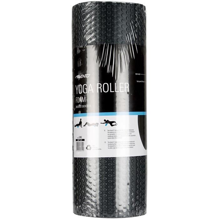 Avento Rouleau en mousse pour yoga 41WF-ANT-Uni 14,5 cm Anthracite