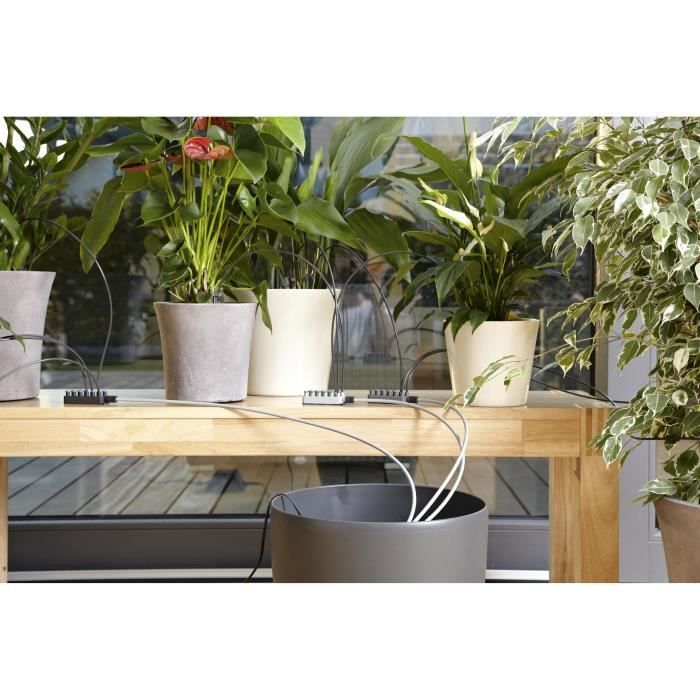 GARDENA Arrosoir automatique de vacances – Kit complet pour arrosage – Capacité max 36 plantes – Programmable – (1265-20)