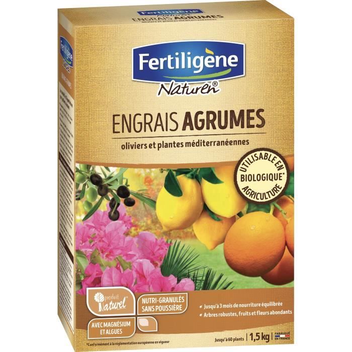 NATUREN Engrais Agrumes - 1,5 kg