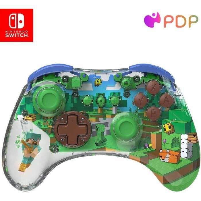 Mando inal�mbrico Realmz para Nintendo Switch (accesorio para Minecraft)