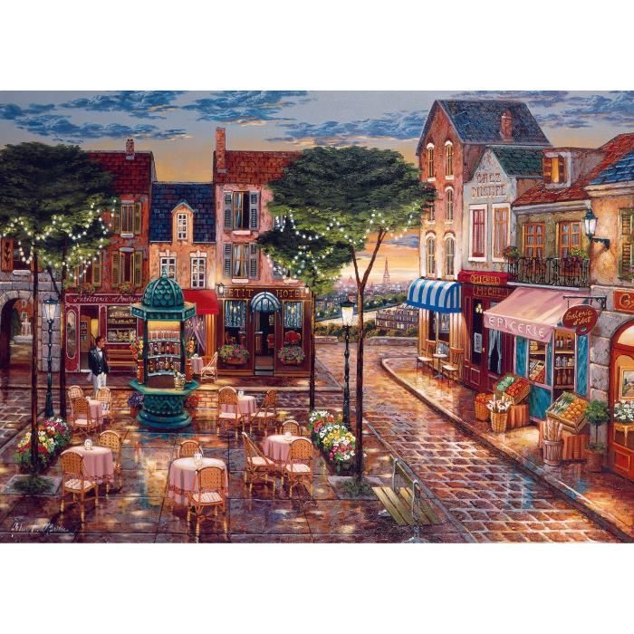 Puzzle da 1000 pezzi Parigi in pittura, Adulti e bambini dai 14 anni, Puzzle di alta qualità, 12000521, Ravensburger