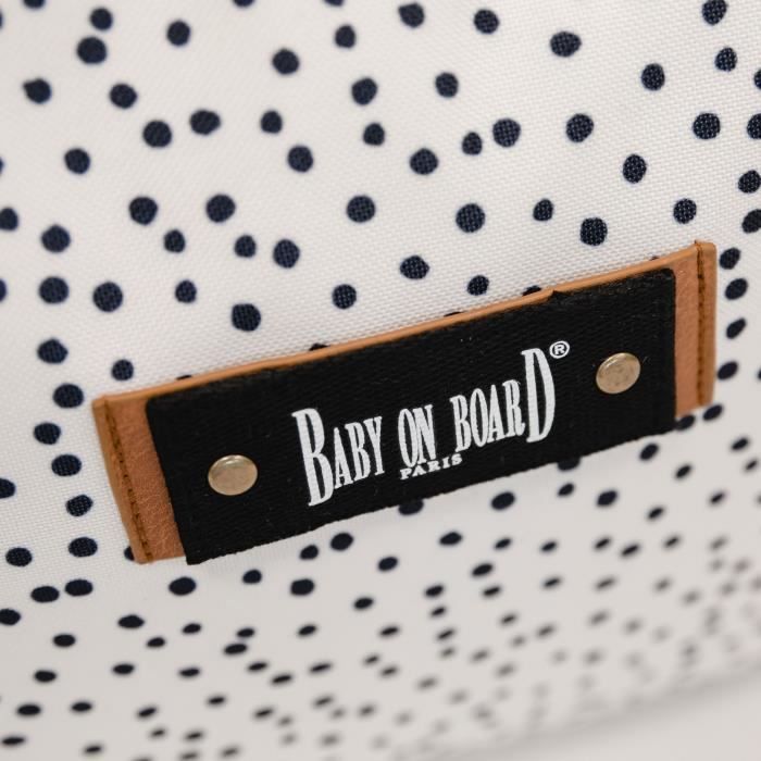 BABY ON BOARD - Sac a langer - Urban dots
