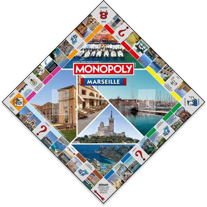 Image secondaire de Monopoly Marseille - Jeu de société stratégique pour 2 à 6 joueurs