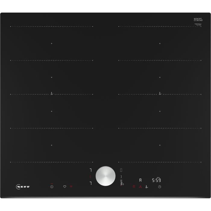 Tavolo a induzione NEFF - 4 fuochi - L59 x P52 cm - T66FTX4L0