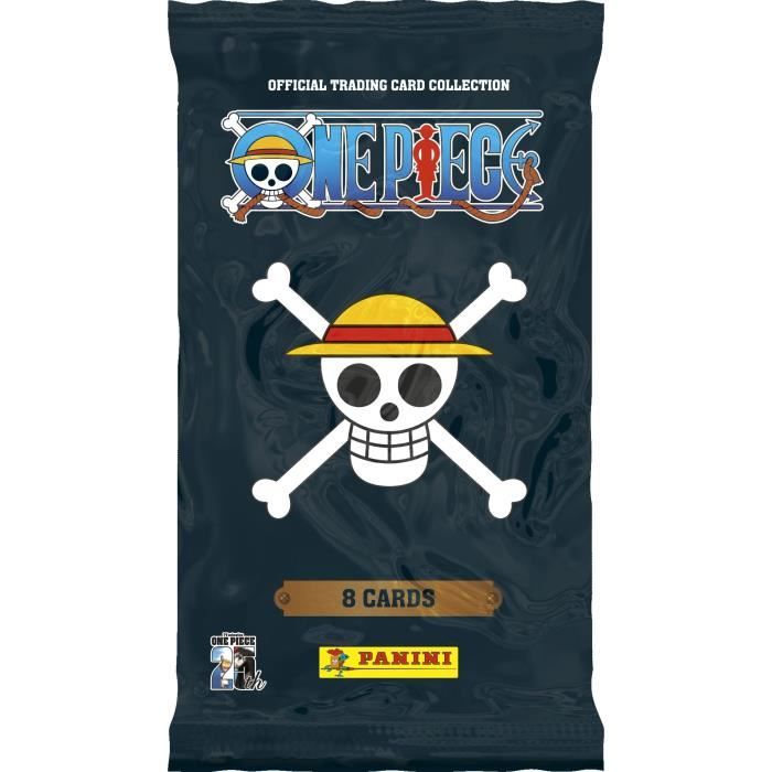 Blister - PANINI - One Piece TC 25th Anniversary - 5 bustine - 2 carte Limited Edition