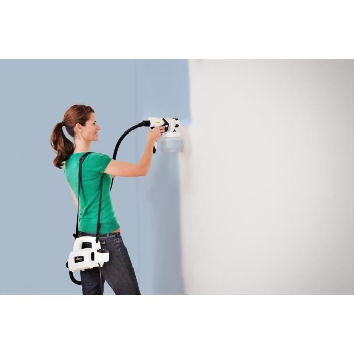 WAGNER Pistolet a peinture basse pression Wall Sprayer W450 130ml pour les peintures murales