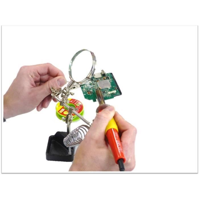 Soldador electrónico 40W color rojo