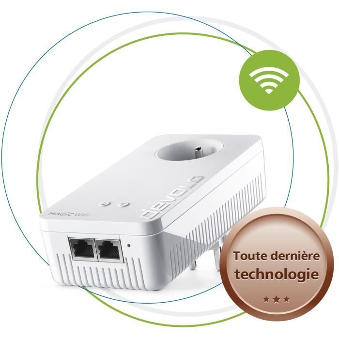 DEVOLO Magic 1 WiFi - Extension - 1 adaptateur CPL - 1200 Mbits/s